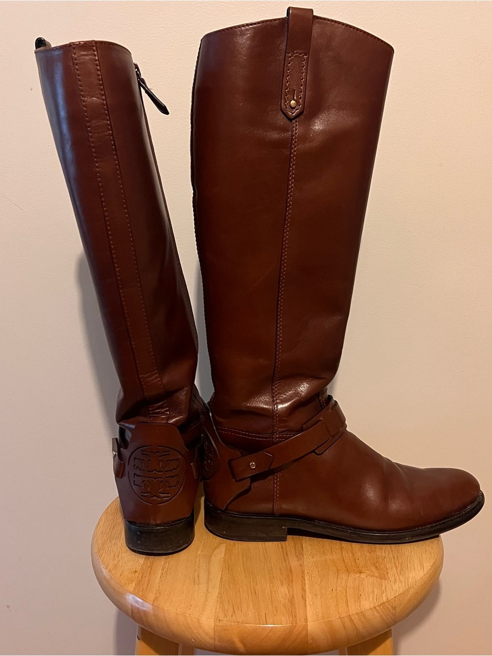 Tory Burch Derby Riding Boot